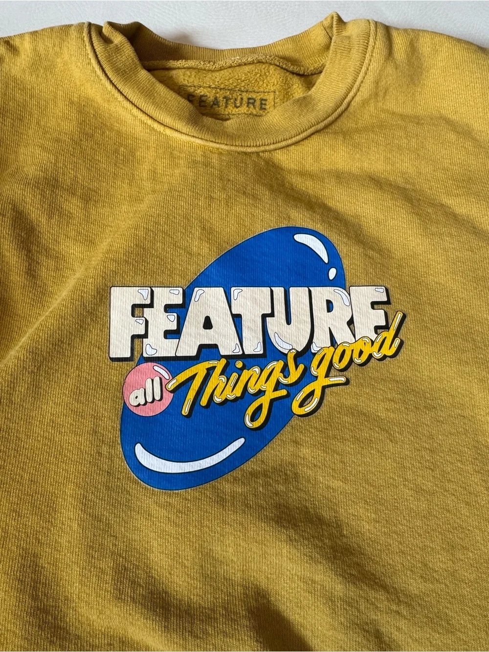 Feature “All things good” Crewneck